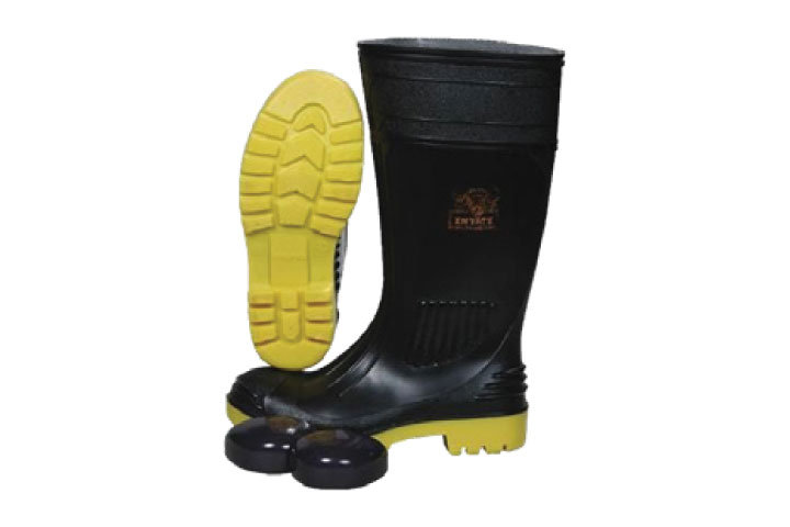 Heavy-Duty PVC/Nitrile Safety Gumboots
